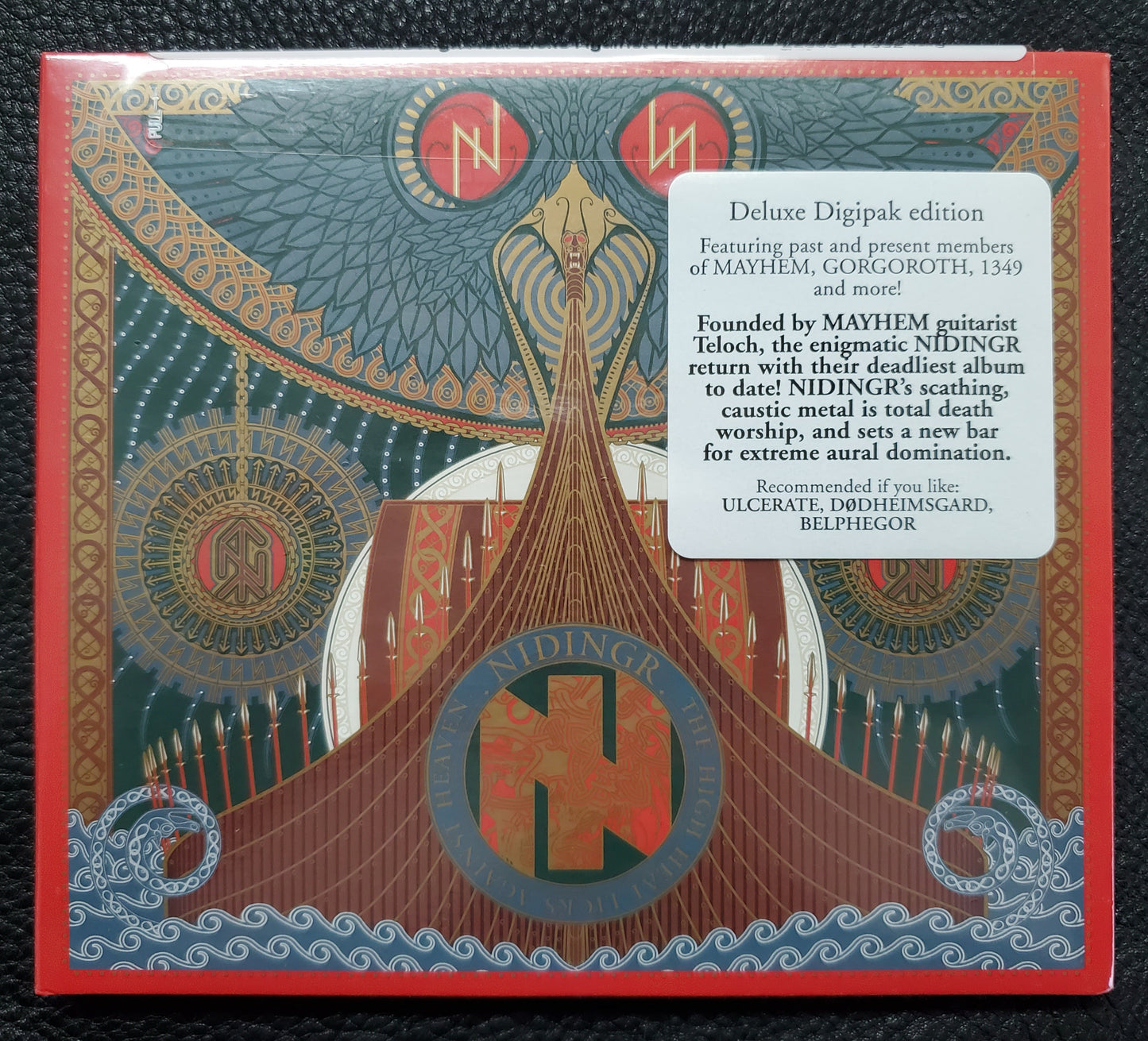 Nidingr - The High Heat Licks Against Heaven Digipak
