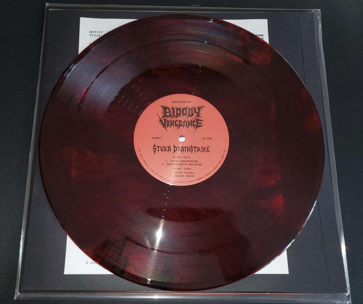 Bloody Vengeance - Stuka Deathstrike EP