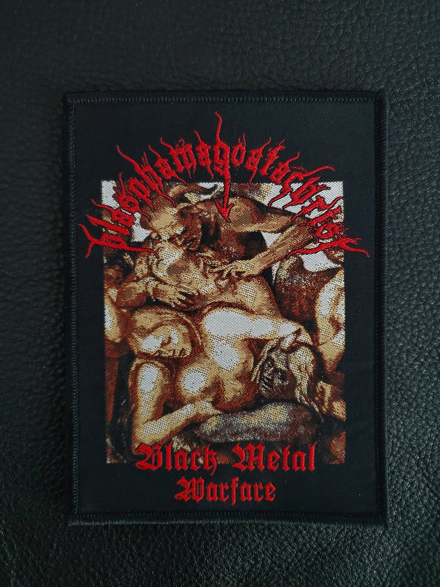 Blasphamagoatachrist - Black Metal Warfare Patch