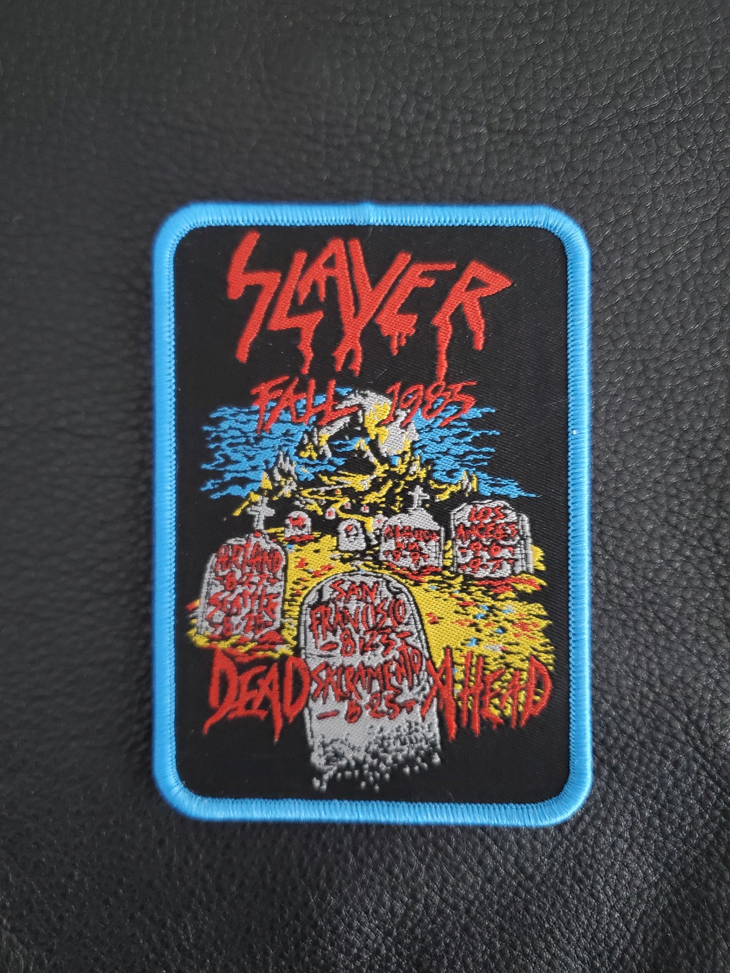 Slayer - Fall 1985 Tour Patch