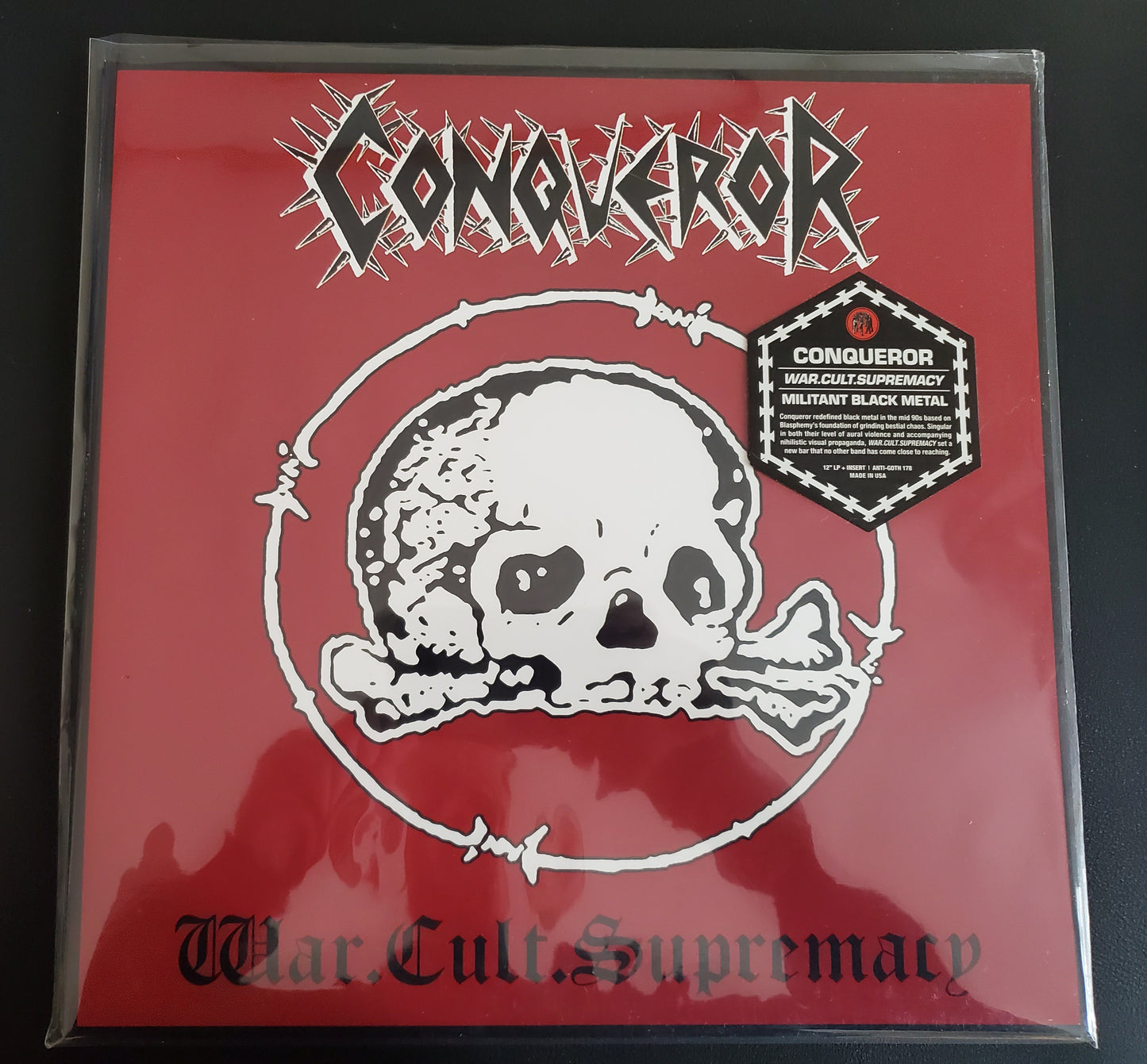 Conqueror - War Cult Supremacy LP