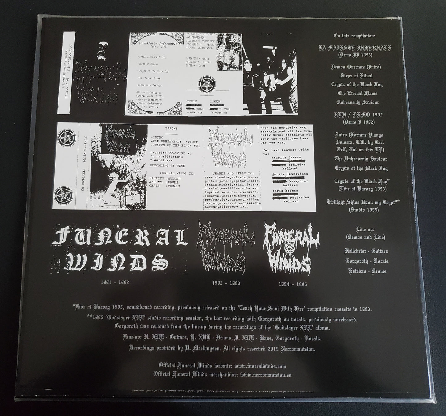 Funeral Winds - The Unheavenly Saviour LP